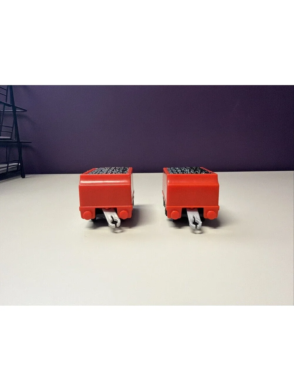 2014 Mattel Gullane Red James Thomas Ltd Talking Motorized Train with Tender #5